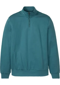 Sudadera con cuello troyer