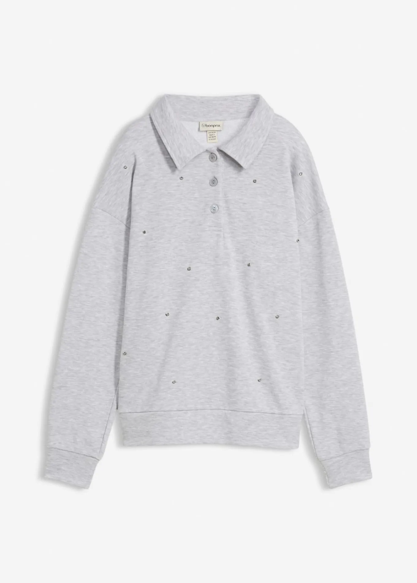 Sudadera con tachuelas