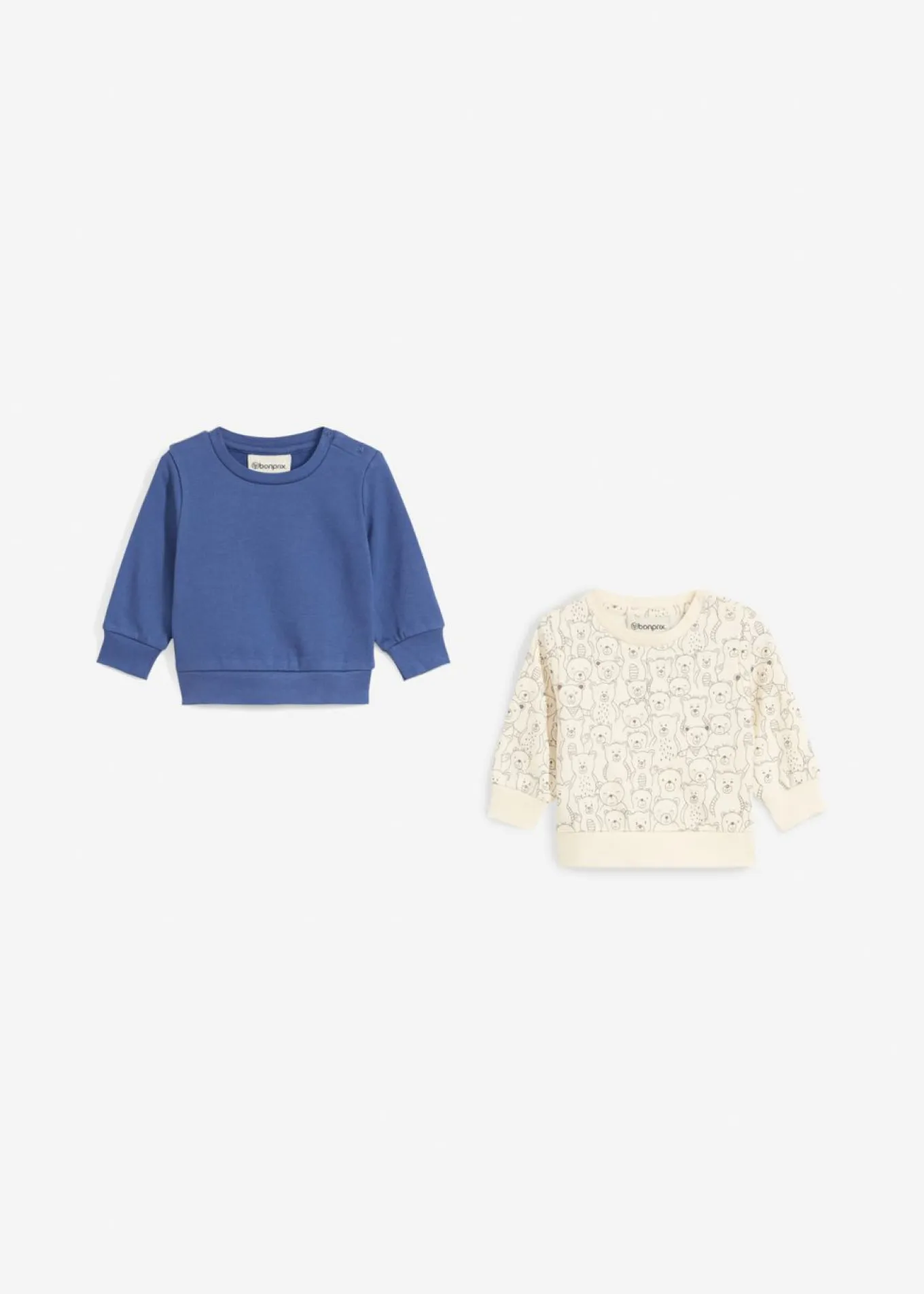 Sudadera de algodón orgánico (2 unidades)