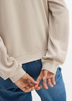 Sudadera de algodón orgánico puro