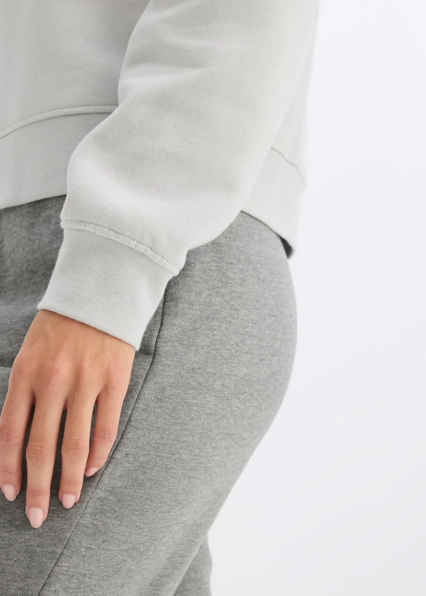 Sudadera de algodón orgánico puro