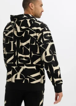 Sudadera de algodón orgánico con corte holgado y capucha