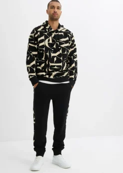 Sudadera de algodón orgánico con corte holgado y capucha