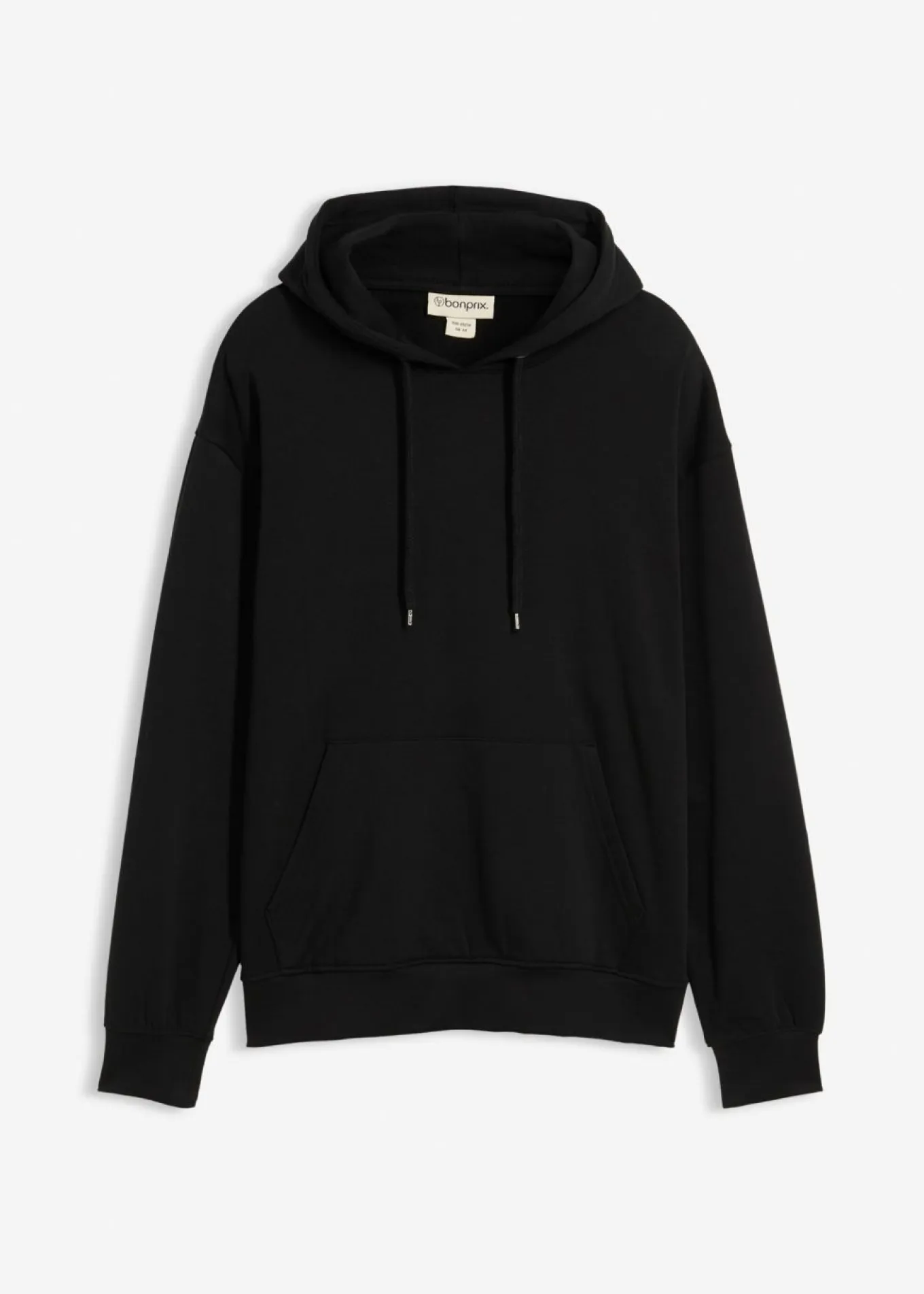 Sudadera de algodón orgánico puro con capucha y corte holgado