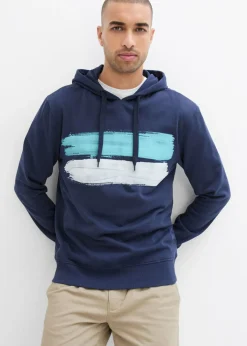 Sudadera de algodón orgánico puro con capucha