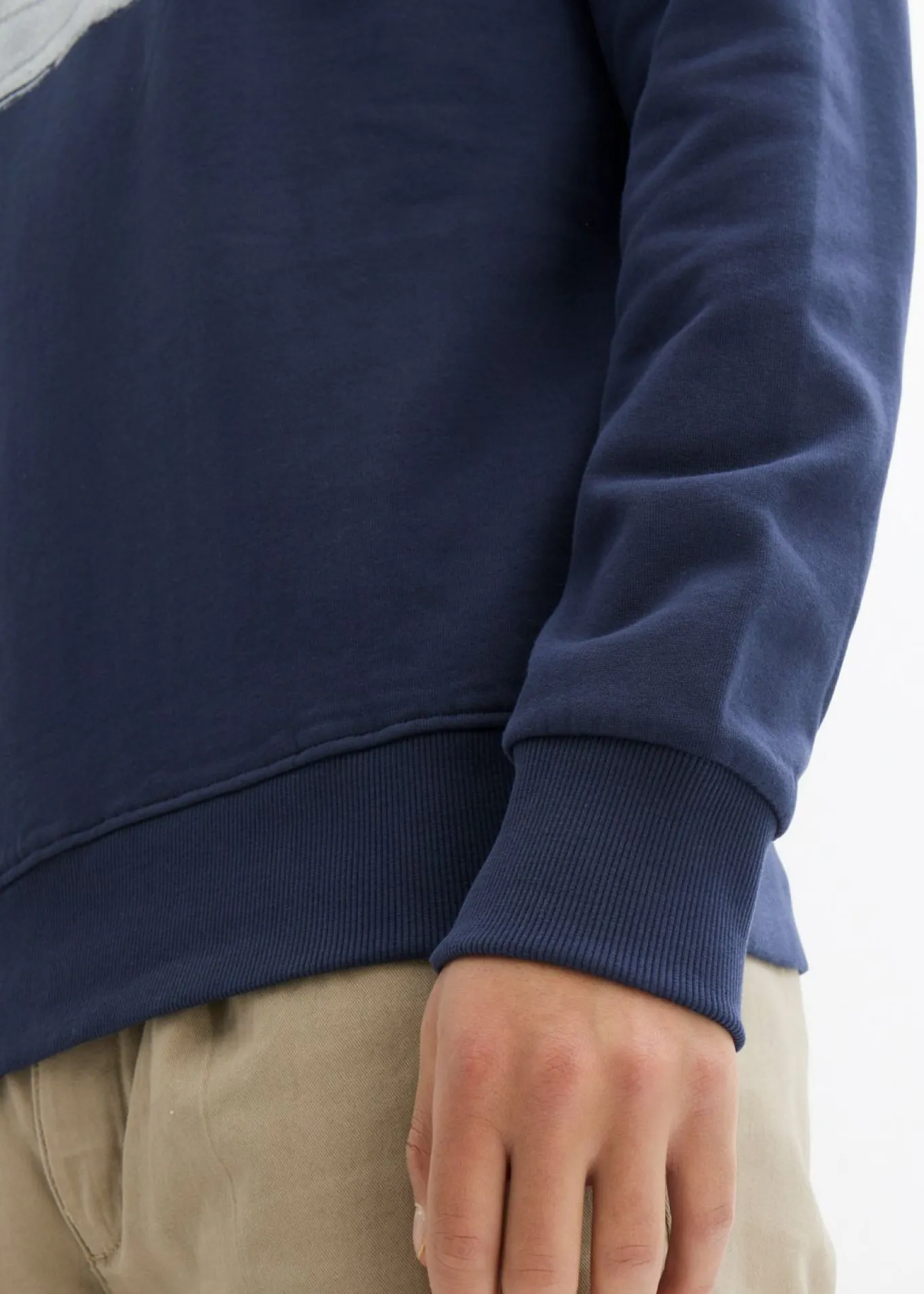 Sudadera de algodón orgánico puro con capucha