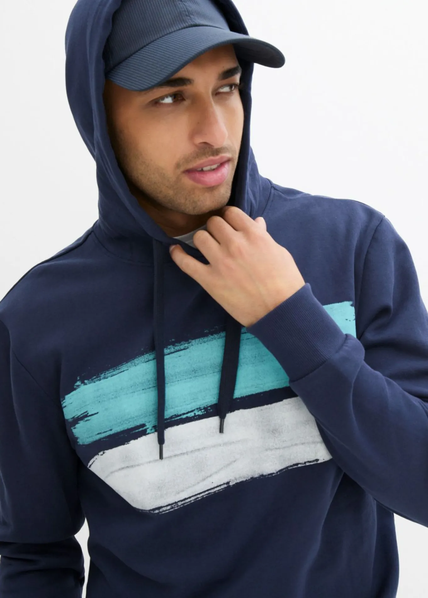 Sudadera de algodón orgánico puro con capucha