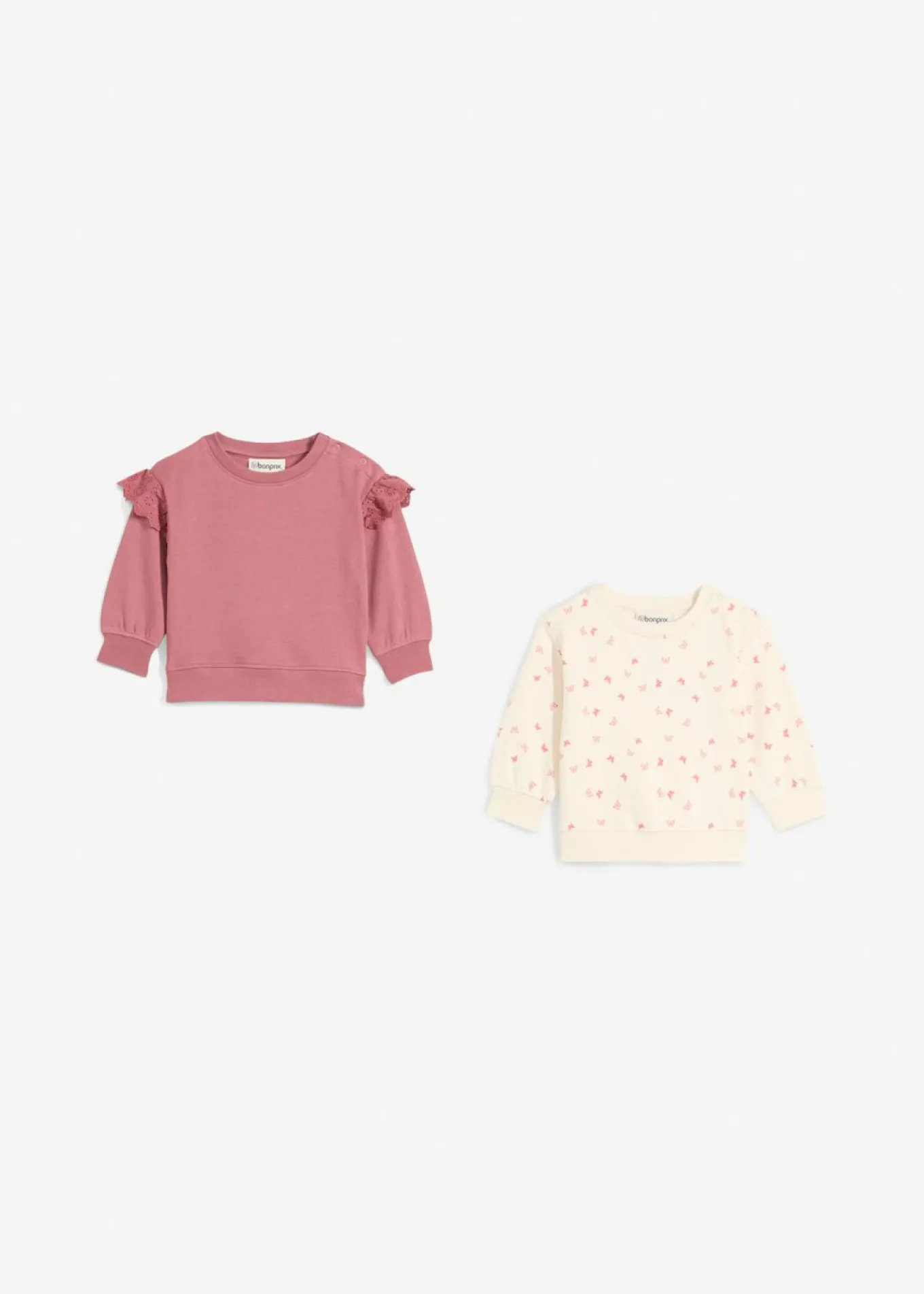 Sudadera de algodón orgánico (2 unidades)