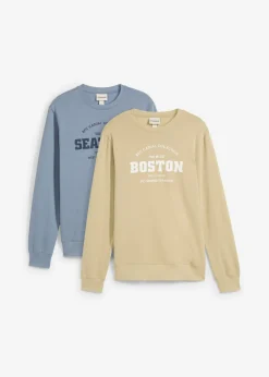 Sudadera de algodón orgánico (2 unidades)