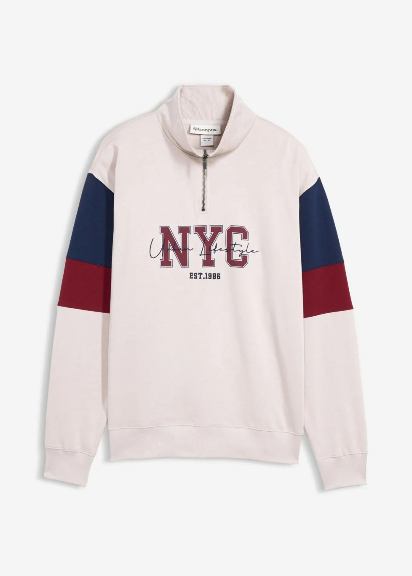 Sudadera de algodón orgánico puro, loose fit