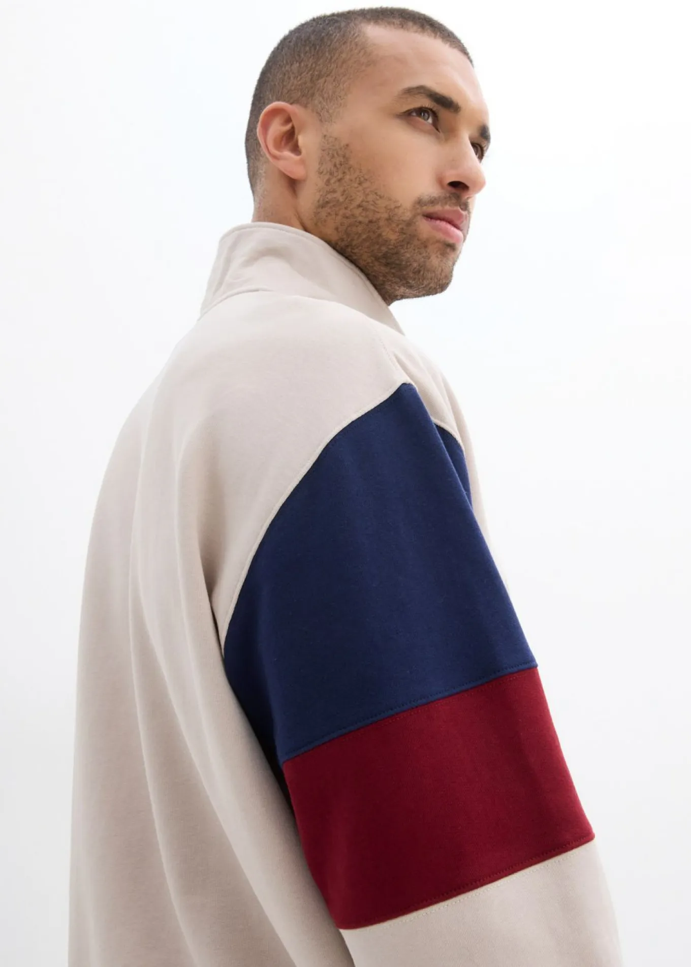 Sudadera de algodón orgánico puro, loose fit