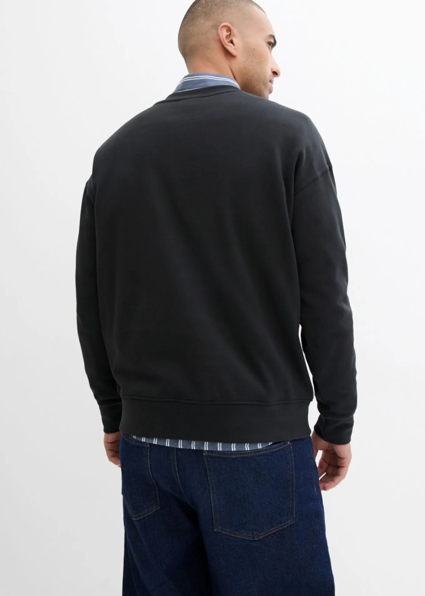 Sudadera de algodón orgánico puro, loose fit