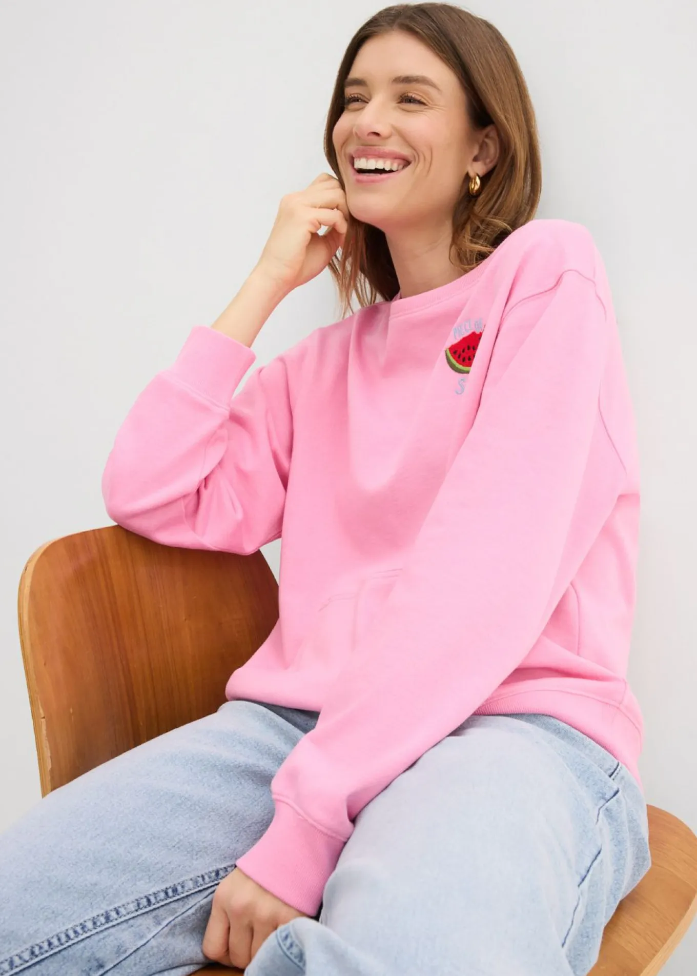 Sudadera de algodón puro
