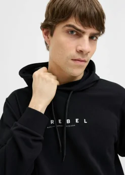Sudadera de JJ REBEL con capucha y corte holgado