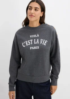 Sudadera de mezcla de algodón
