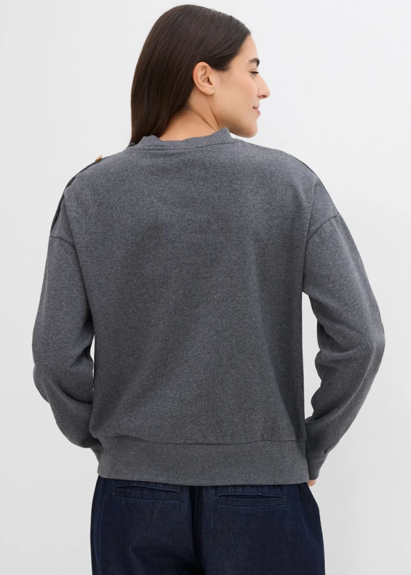 Sudadera de mezcla de algodón