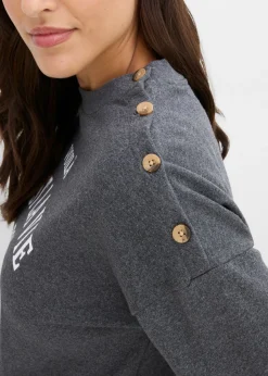 Sudadera de mezcla de algodón