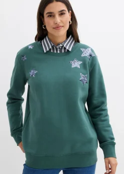 Sudadera de mezcla de algodón