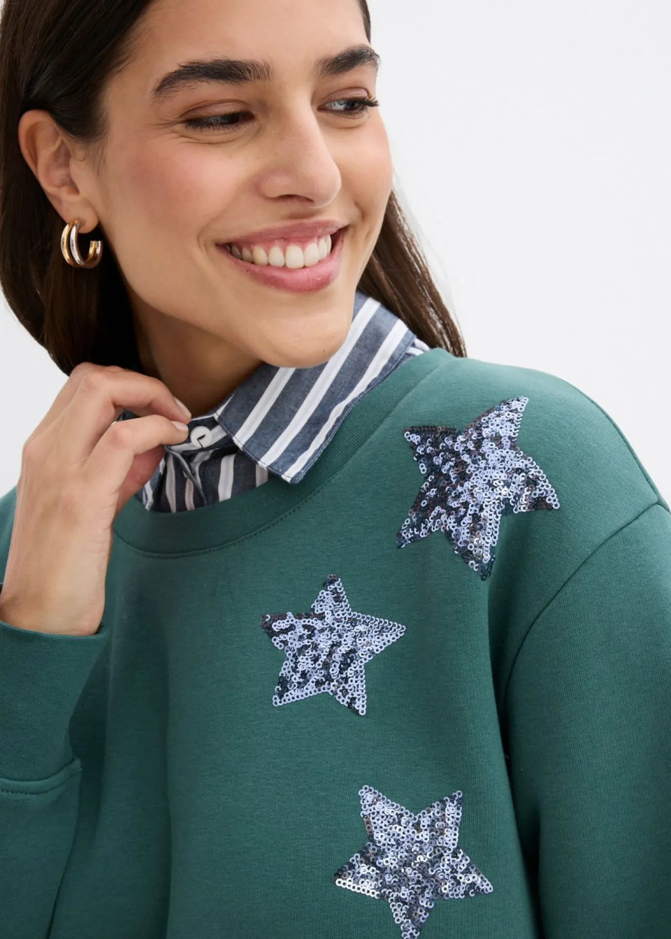 Sudadera de mezcla de algodón