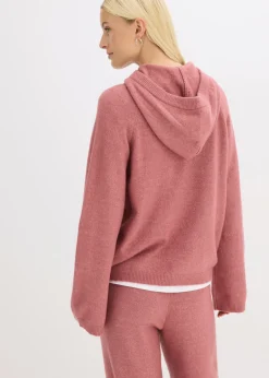 Sudadera de punto con capucha