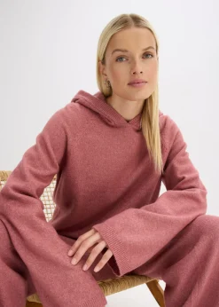 Sudadera de punto con capucha