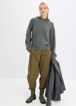 Sudadera de punto con capucha