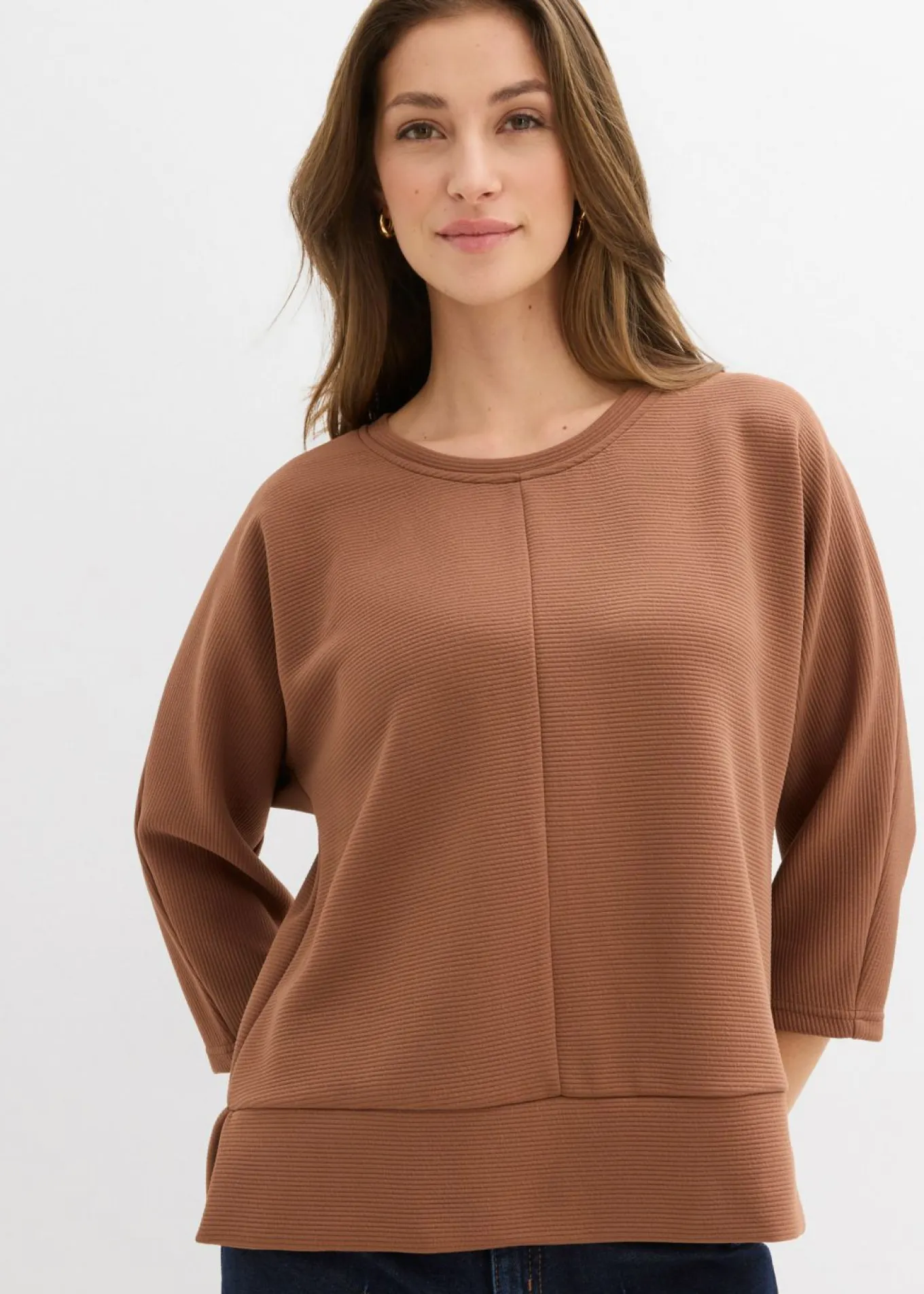 Sudadera de tejido estructurado