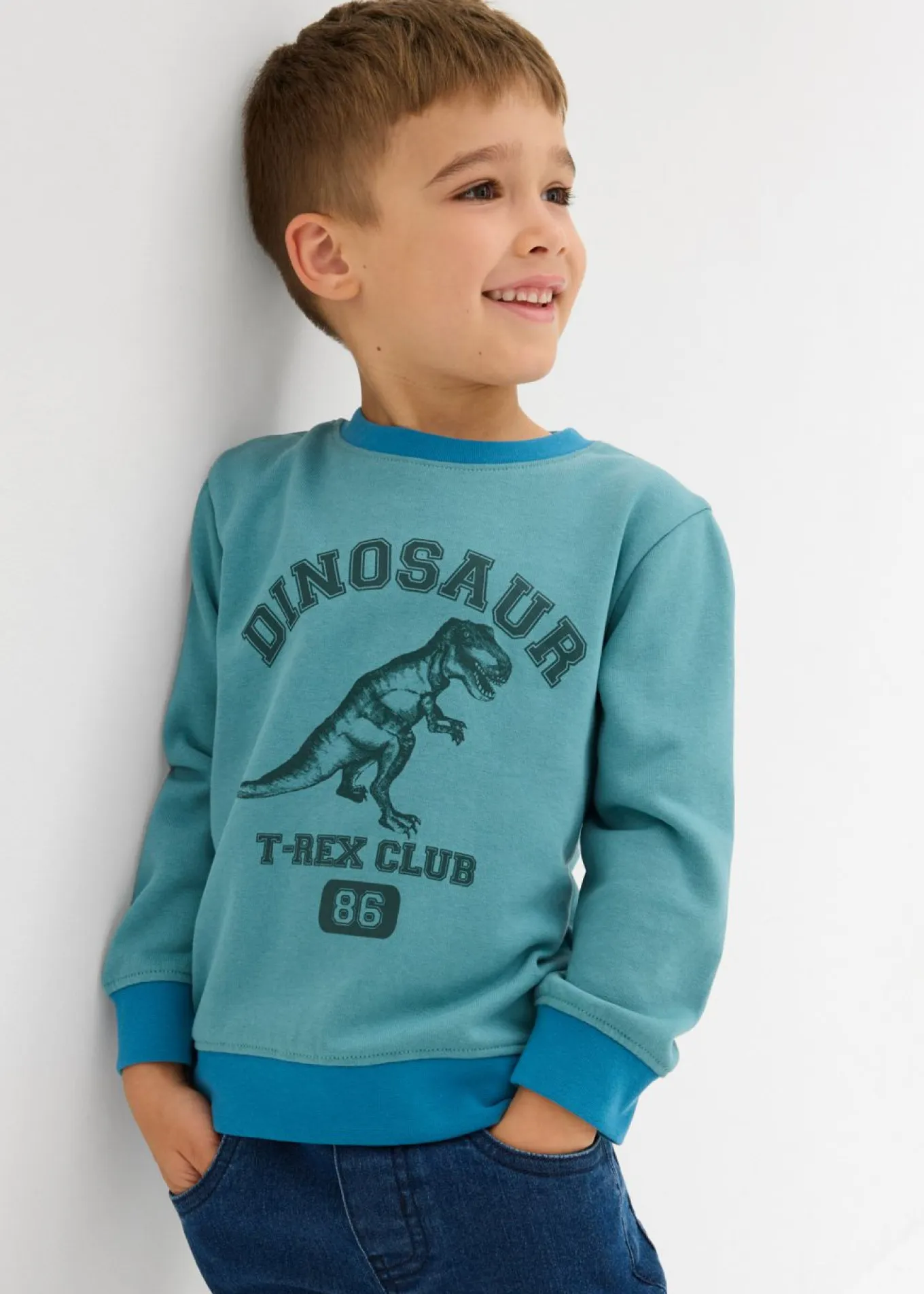 Sudadera en mezcla suave de algodón