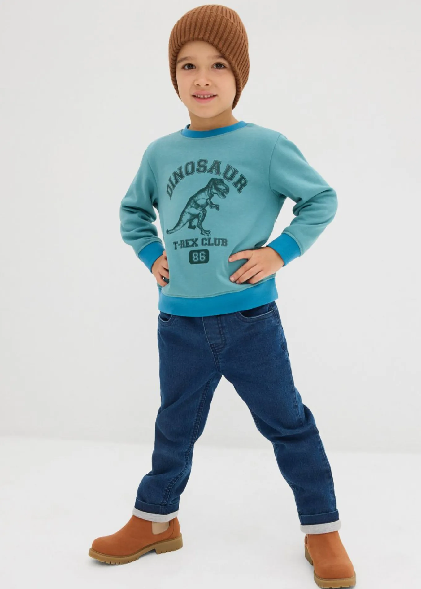 Sudadera en mezcla suave de algodón