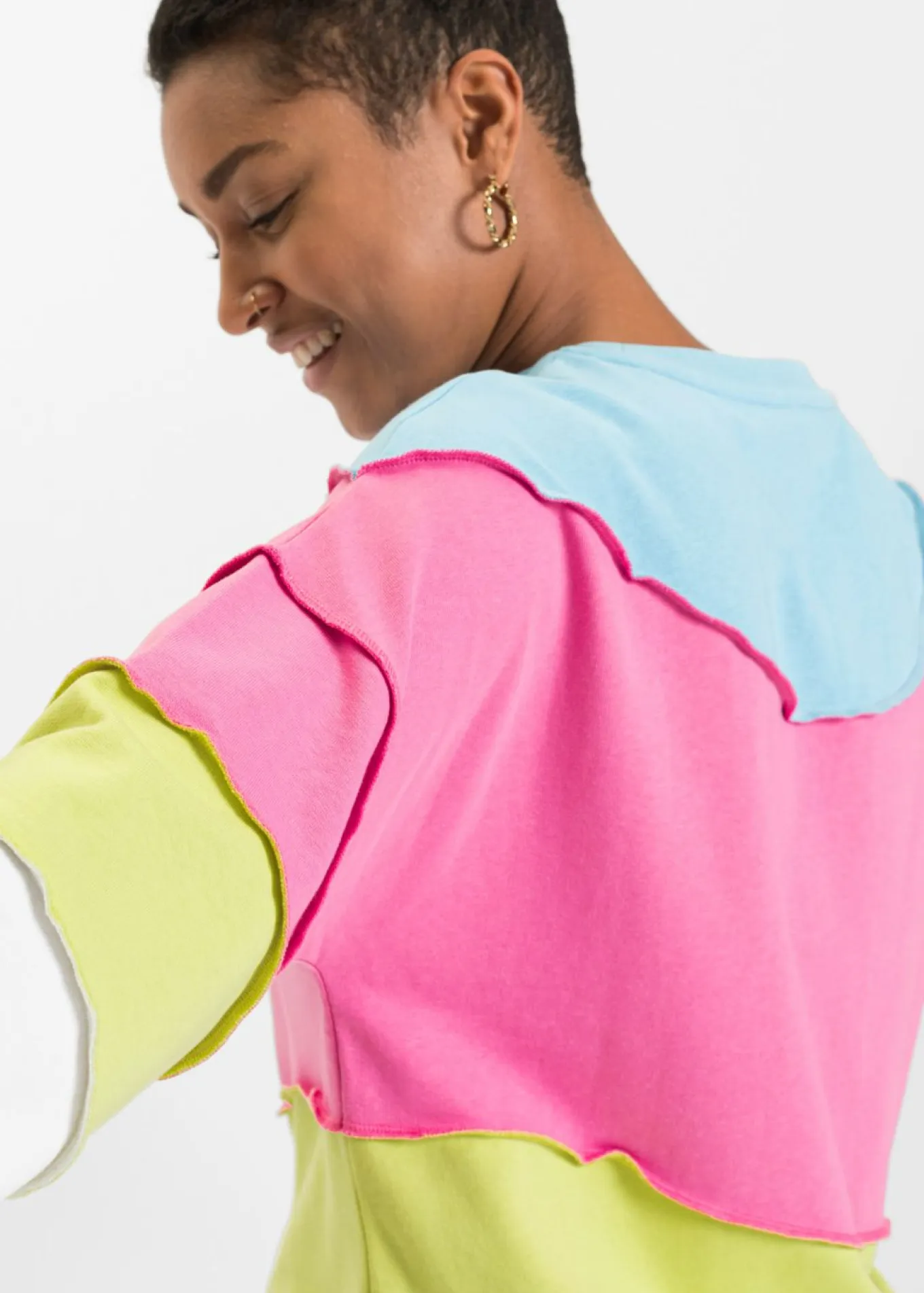 Sudadera en mezcla suave de algodón