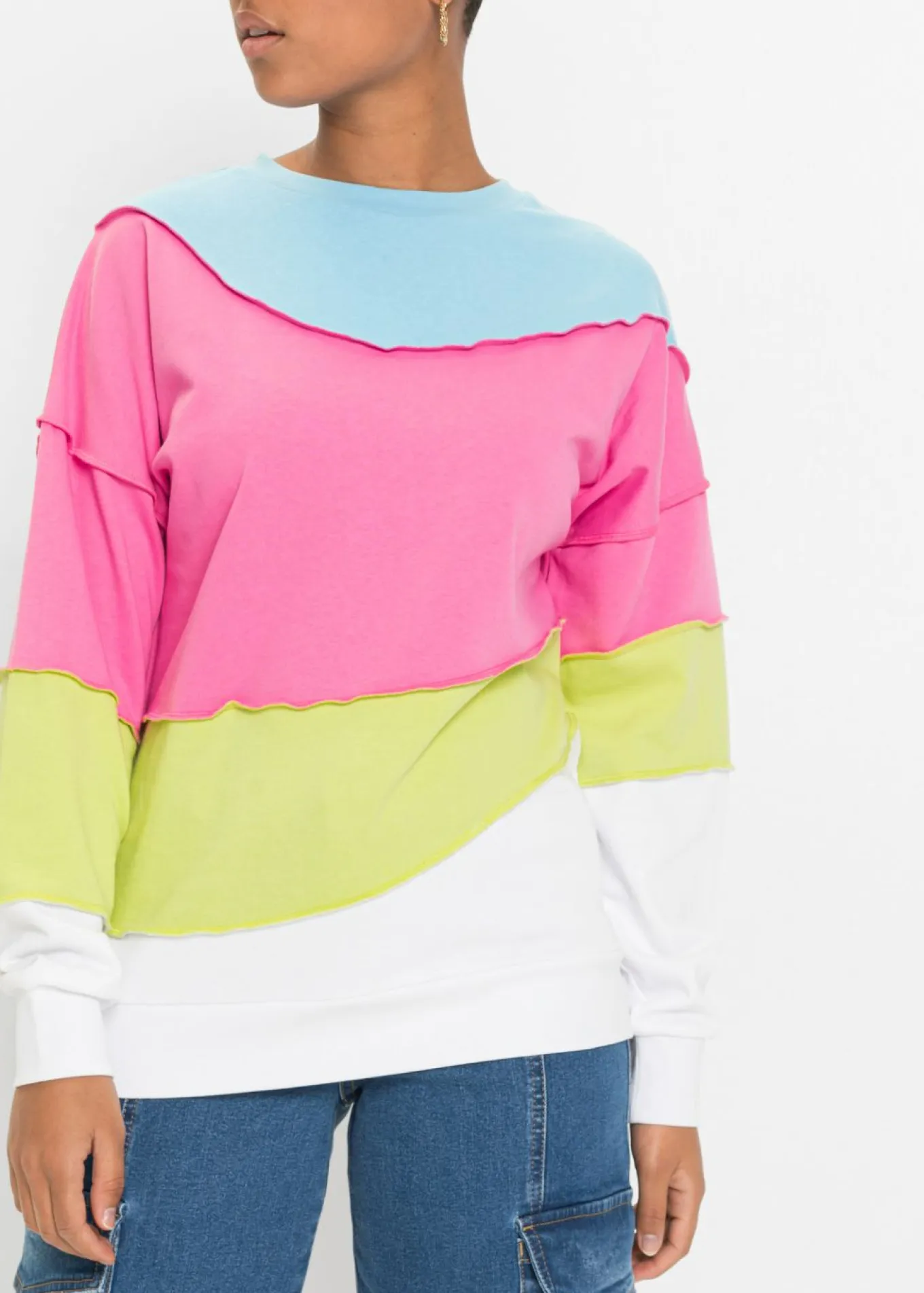 Sudadera en mezcla suave de algodón