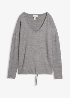 Sudadera holgada con aspecto de punto