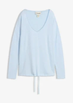 Sudadera holgada con aspecto de punto