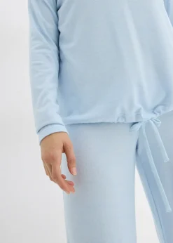 Sudadera holgada con aspecto de punto