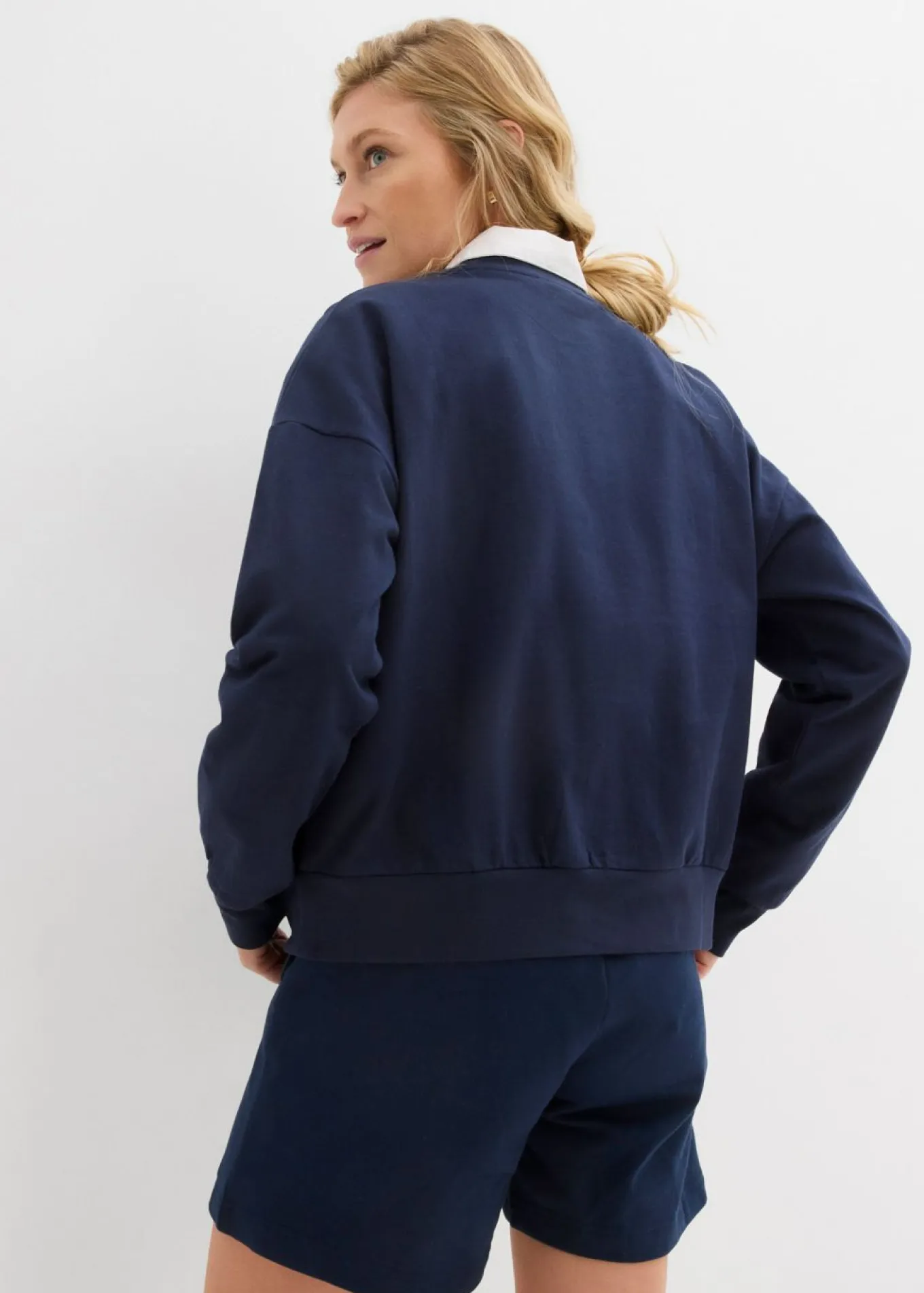 Sudadera holgada con bordado