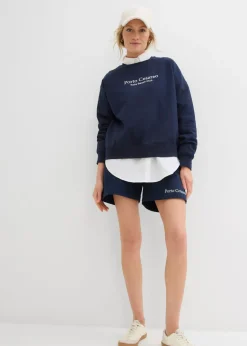 Sudadera holgada con bordado