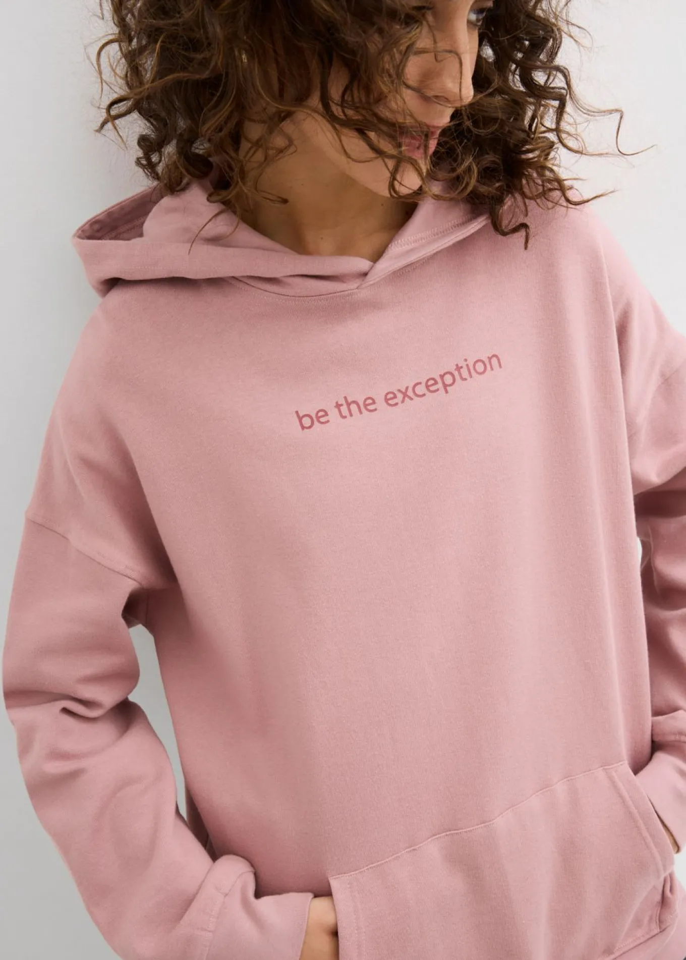 Sudadera holgada de algodón orgánico puro