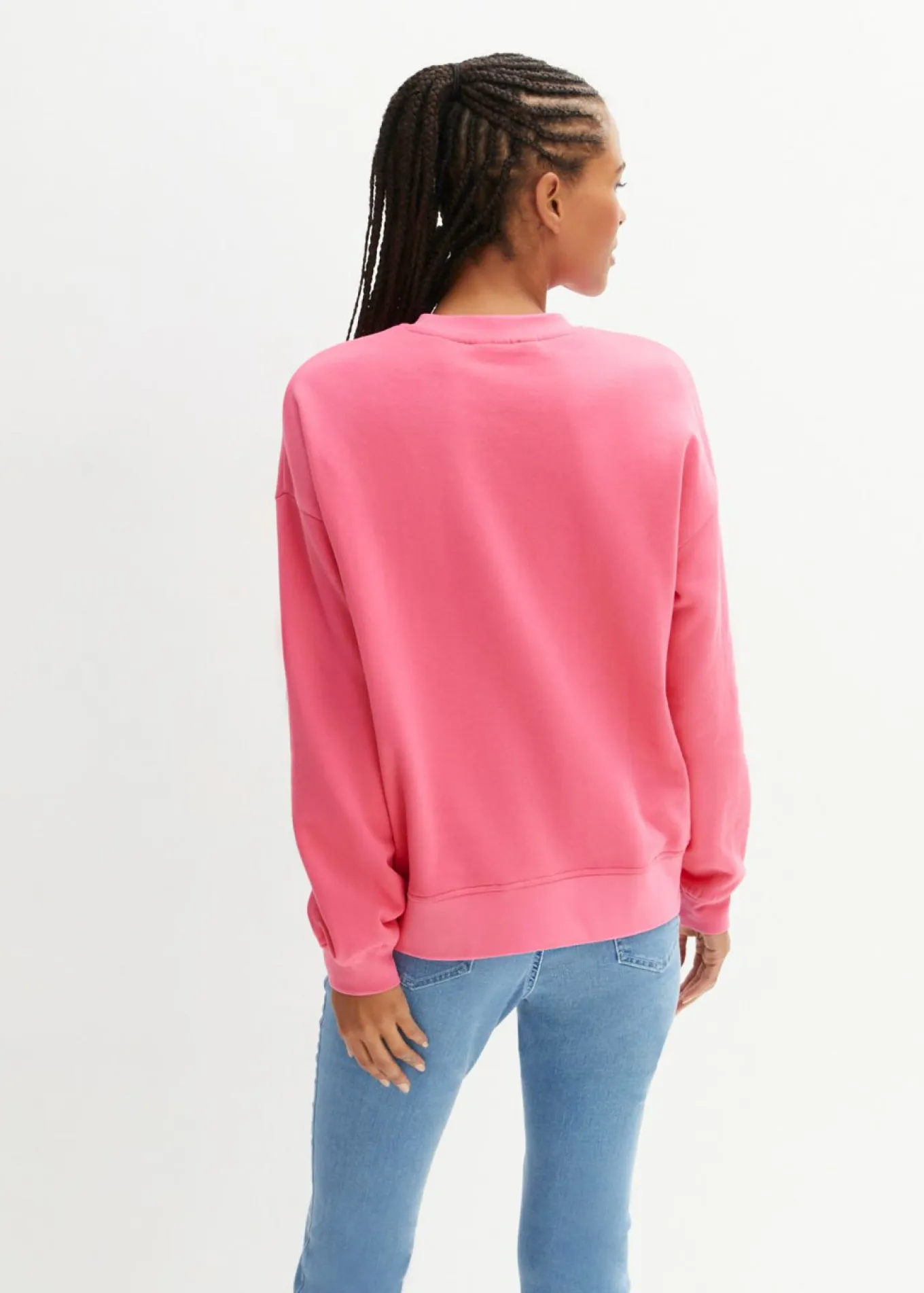 Sudadera holgada de algodón puro