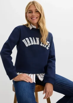 Sudadera holgada de algodón puro