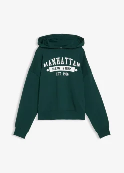 Sudadera holgada de algodón puro con capucha