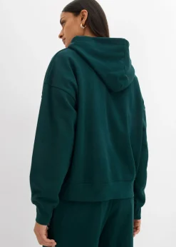 Sudadera holgada de algodón puro con capucha