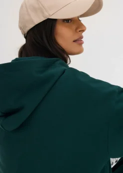 Sudadera holgada de algodón puro con capucha