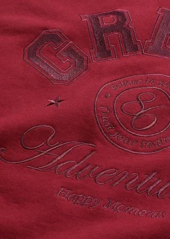 Sudadera holgada de algodón puro
