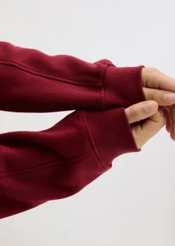 Sudadera holgada de algodón puro