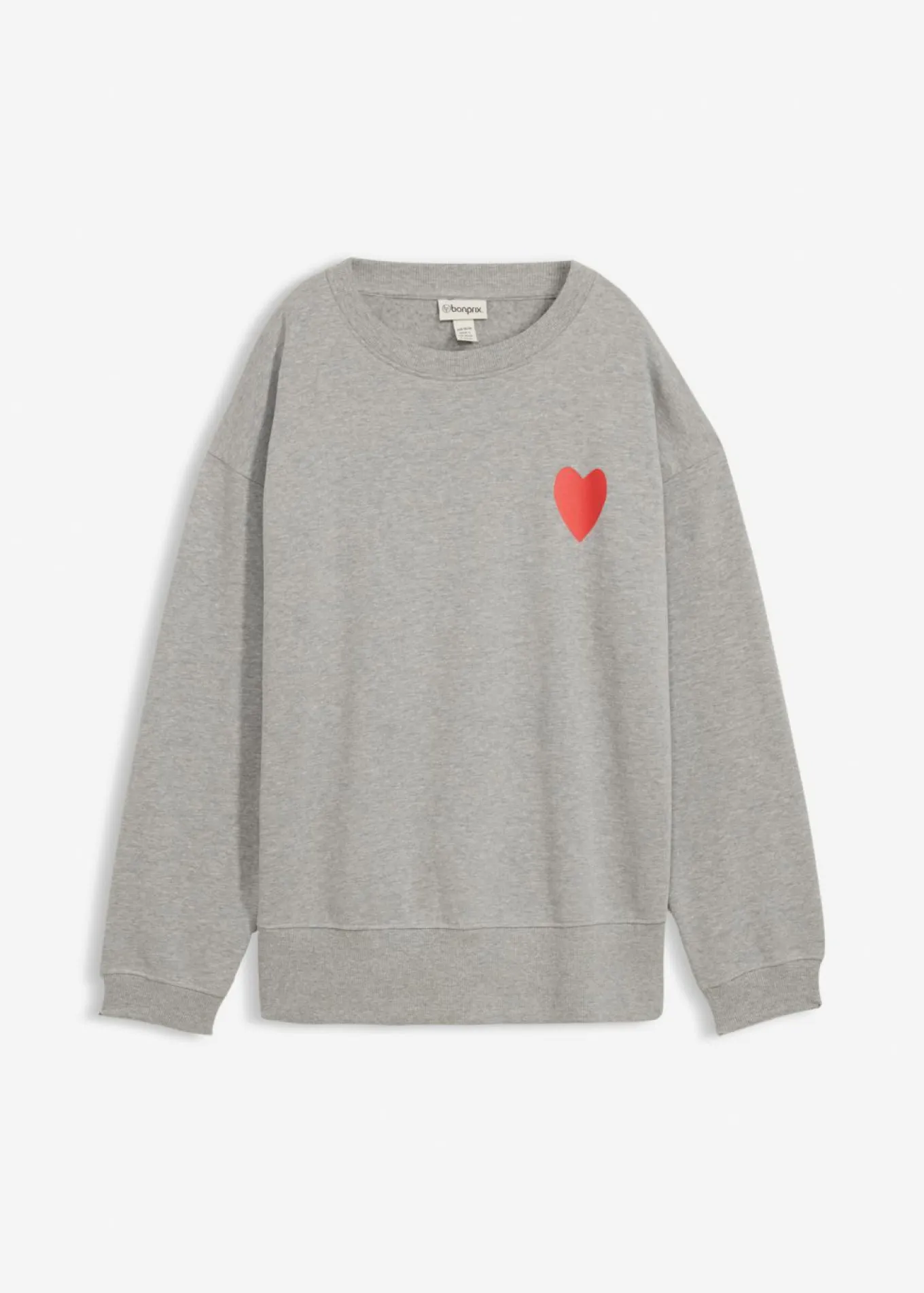 Sudadera holgada de algodón orgánico