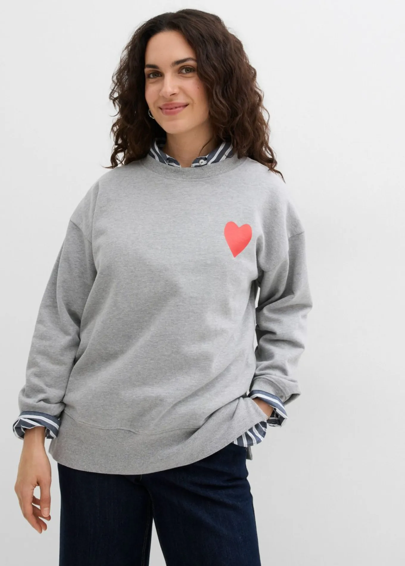 Sudadera holgada de algodón orgánico