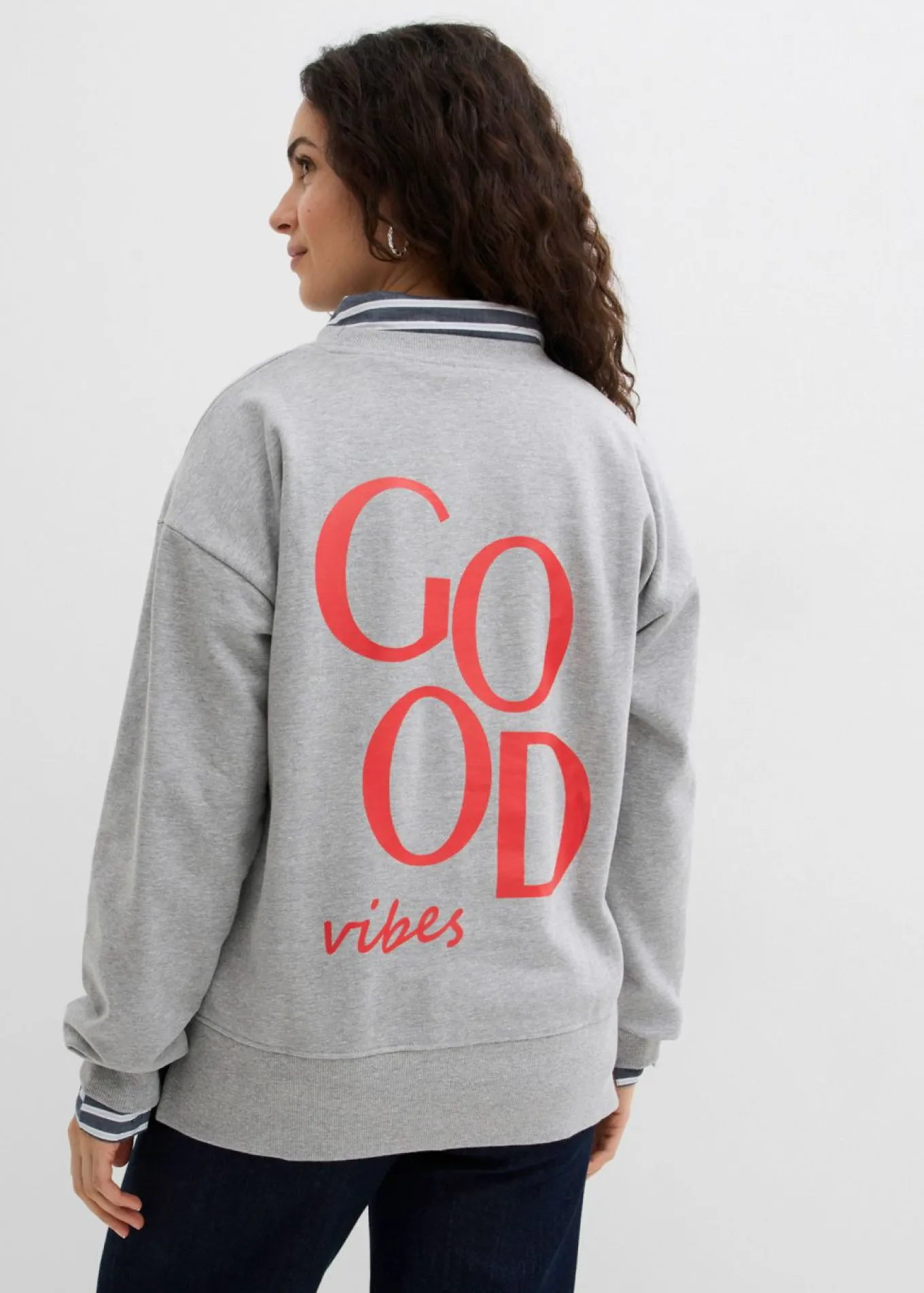 Sudadera holgada de algodón orgánico