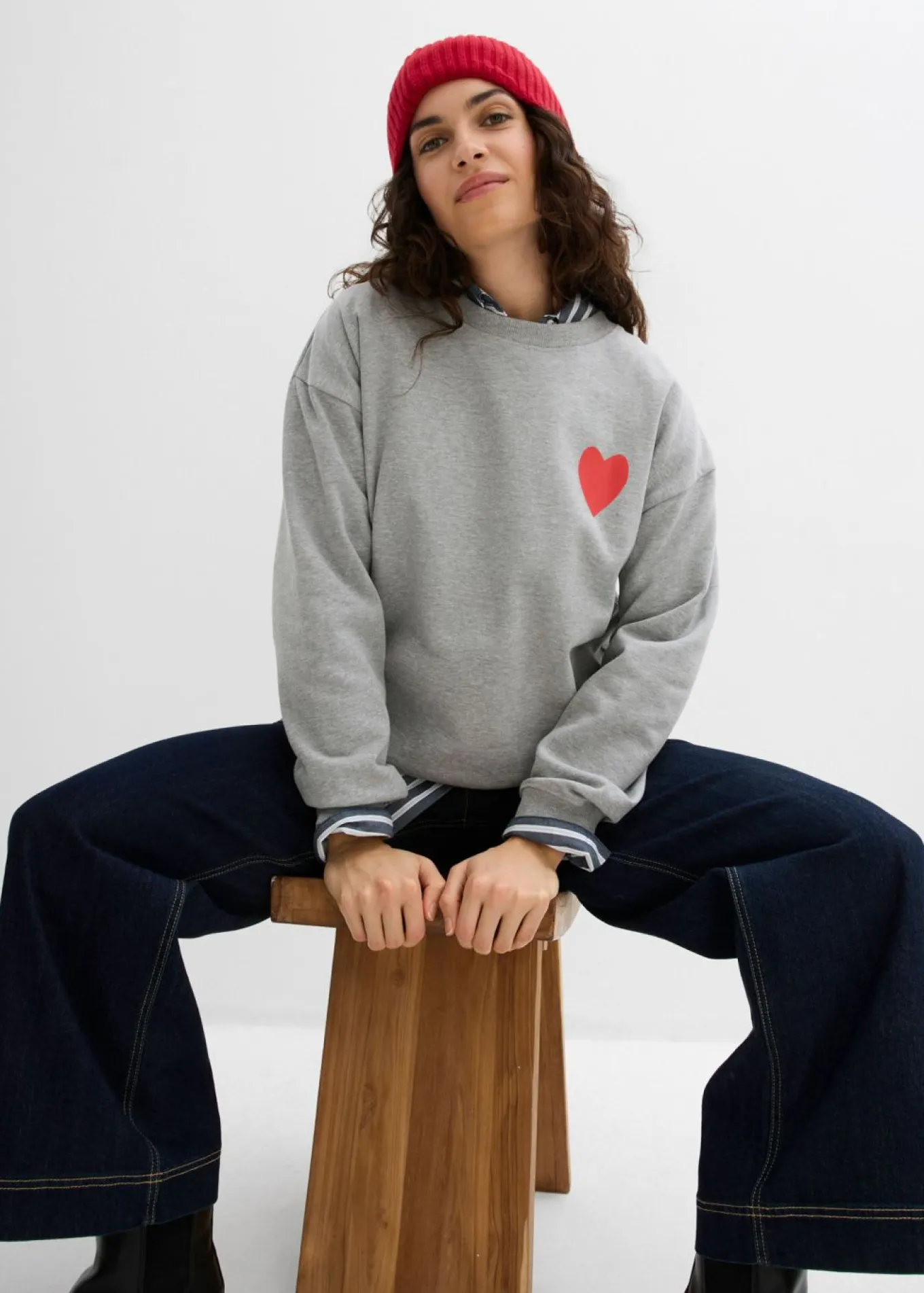 Sudadera holgada de algodón orgánico
