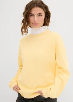 Sudadera holgada de algodón puro