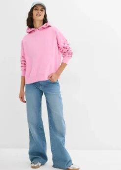 Sudadera holgada de algodón orgánico puro